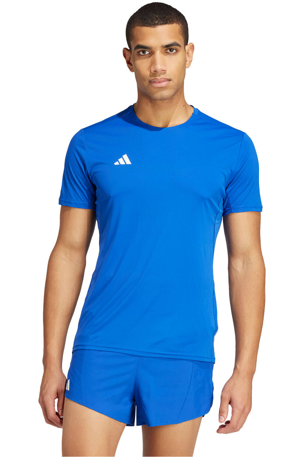 Adizero camiseta técnica manga corta hombre Azul (XXL)