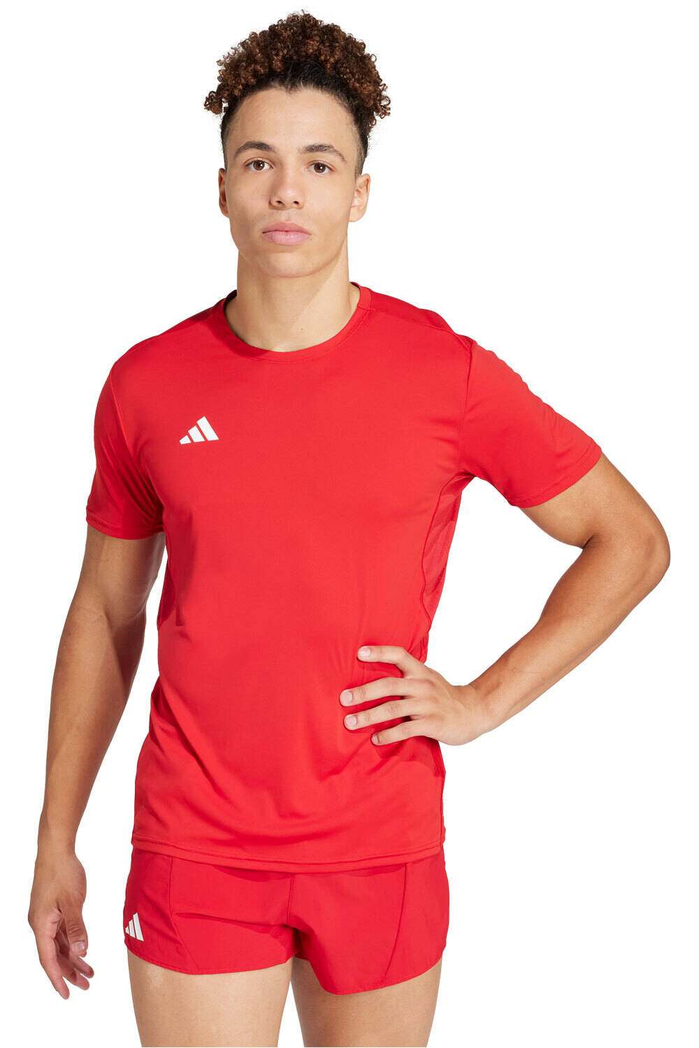 Adizero camiseta técnica manga corta hombre Rojo (XXXL)