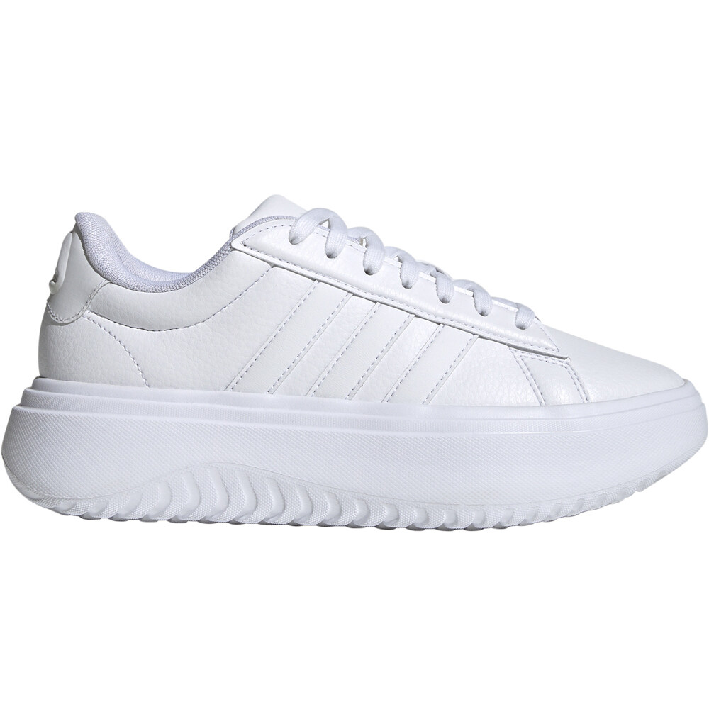 Adidas grand court platform zapatilla moda mujer