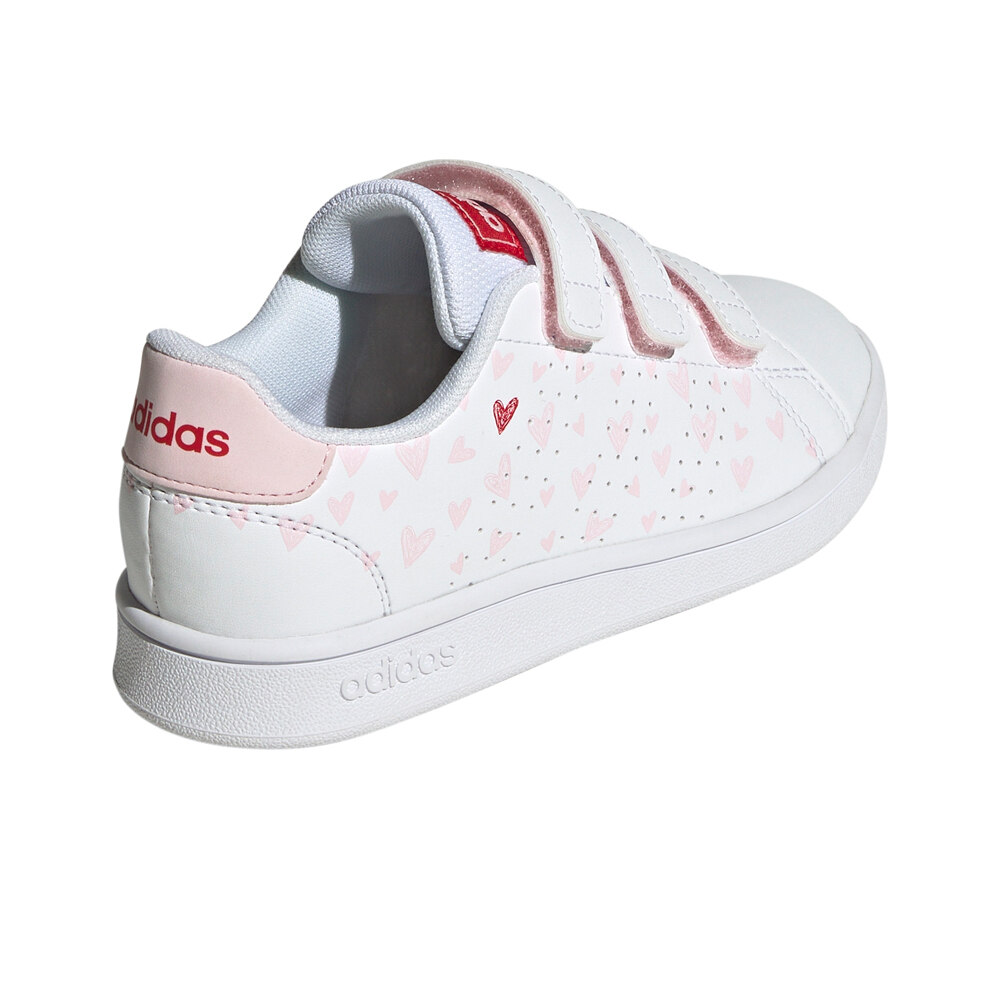 adidas zapatilla moda niño ADVANTAGE CF C vista trasera