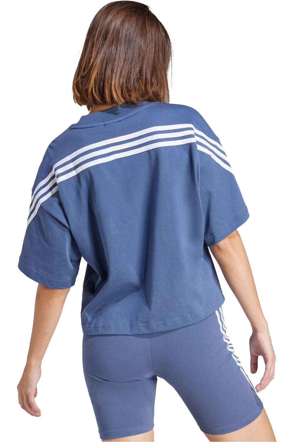 adidas camiseta manga corta mujer W FI 3S TEE vista trasera