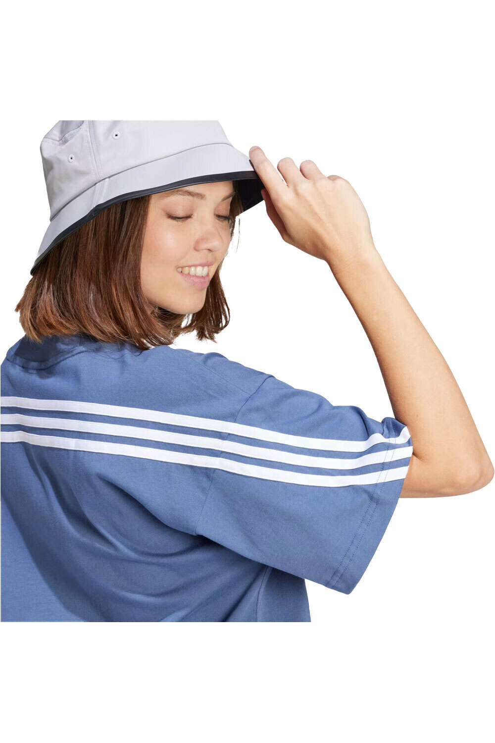 adidas camiseta manga corta mujer W FI 3S TEE vista detalle