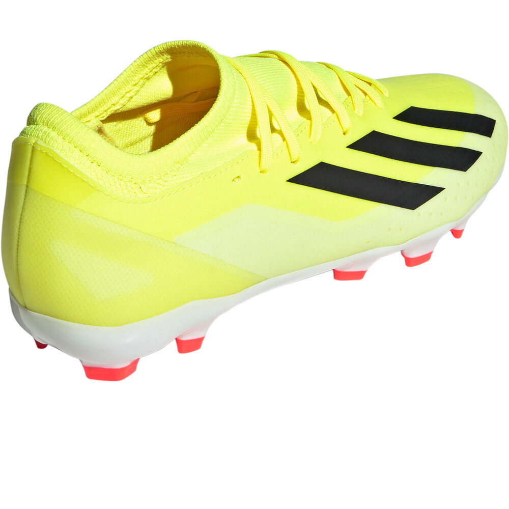 adidas botas de futbol cesped artificial X CRAZYFAST LEAGUE MG vista trasera