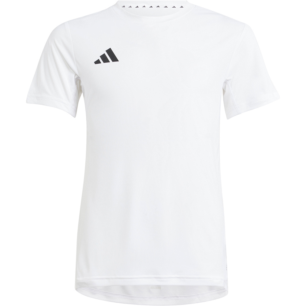 adidas camiseta manga corta niña J TEAM TEE vista frontal