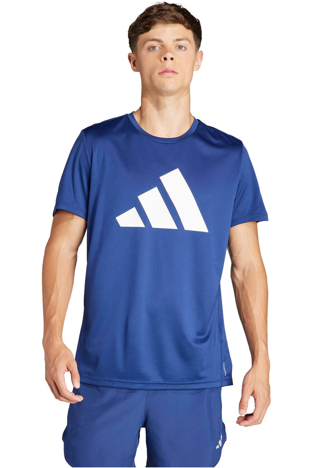 adidas camiseta técnica manga corta hombre RUN IT TEE vista frontal