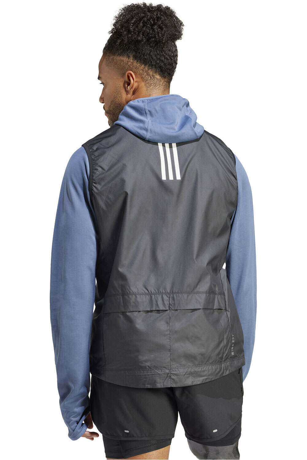 adidas CHAQUETA RUNNING HOMBRE OTR B VEST vista trasera