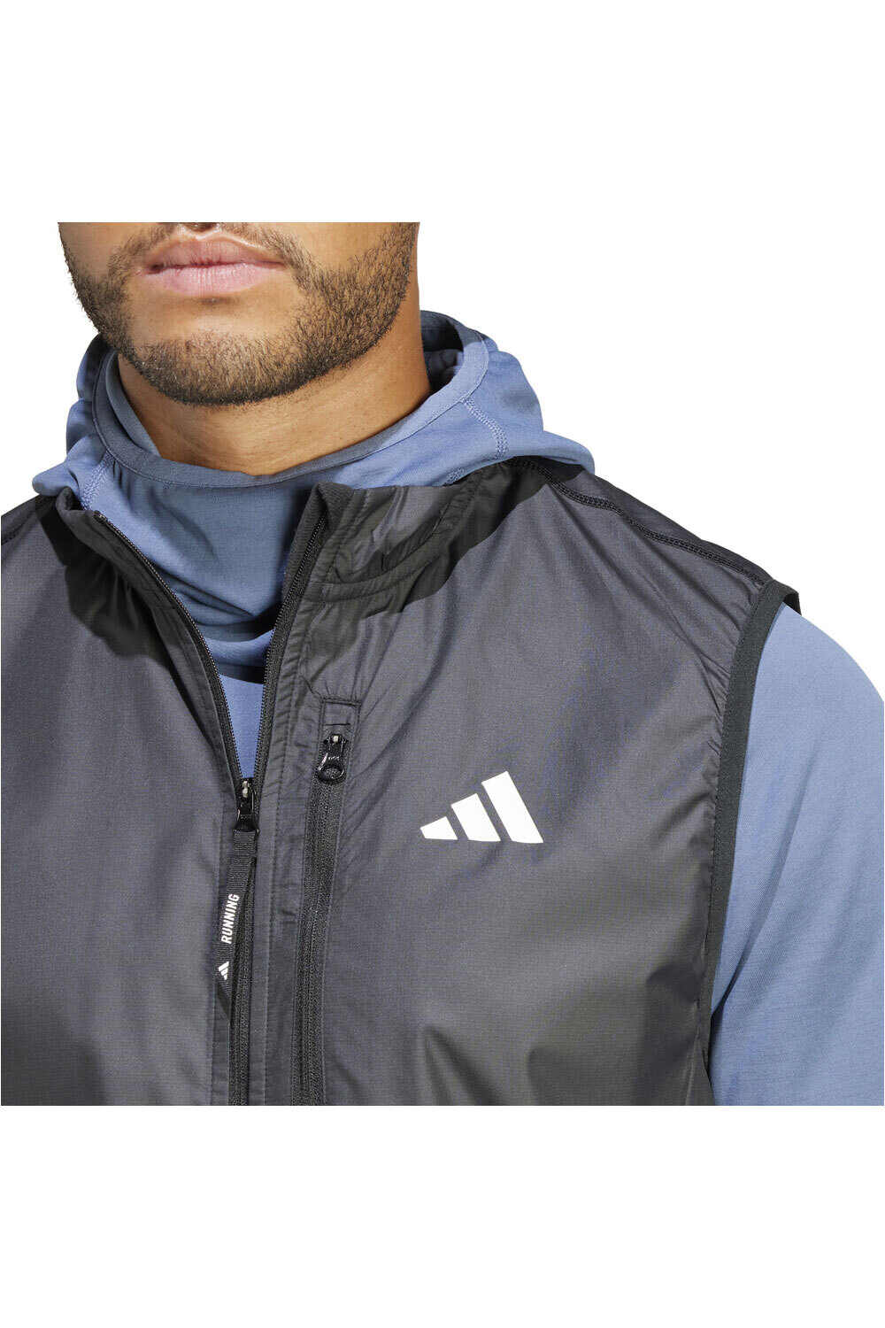 adidas CHAQUETA RUNNING HOMBRE OTR B VEST vista detalle