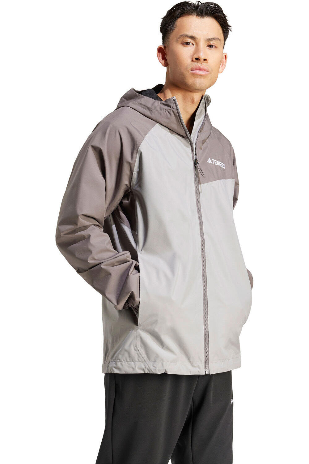 adidas chaqueta impermeable hombre MULTI 2L RAIN J vista detalle