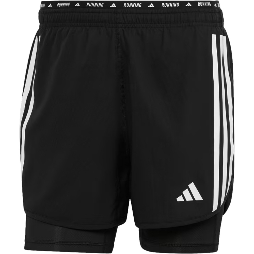 pantalón corto 2 en 1 de running hombre otr e 3s 2in1 s adidas