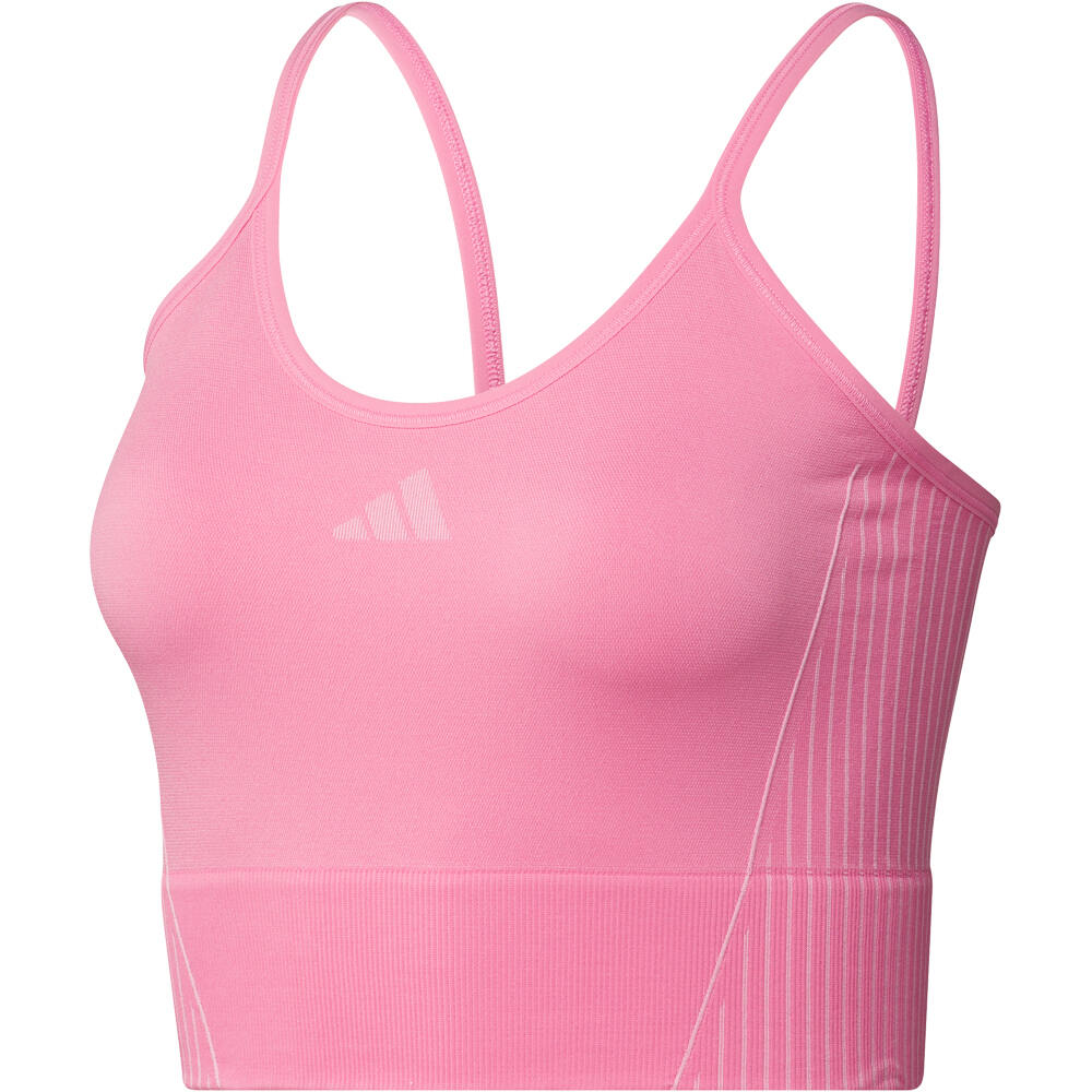 adidas sujetadores deportivos SML TOP vista frontal