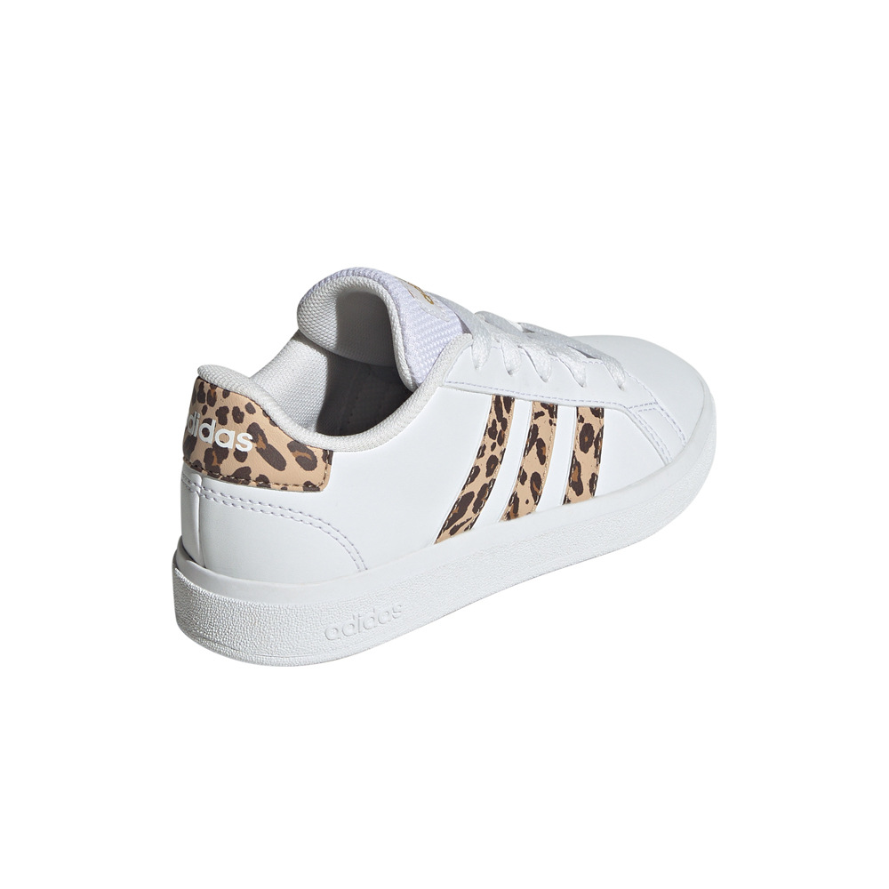 adidas zapatilla moda niño GRAND COURT 2.0 K vista trasera