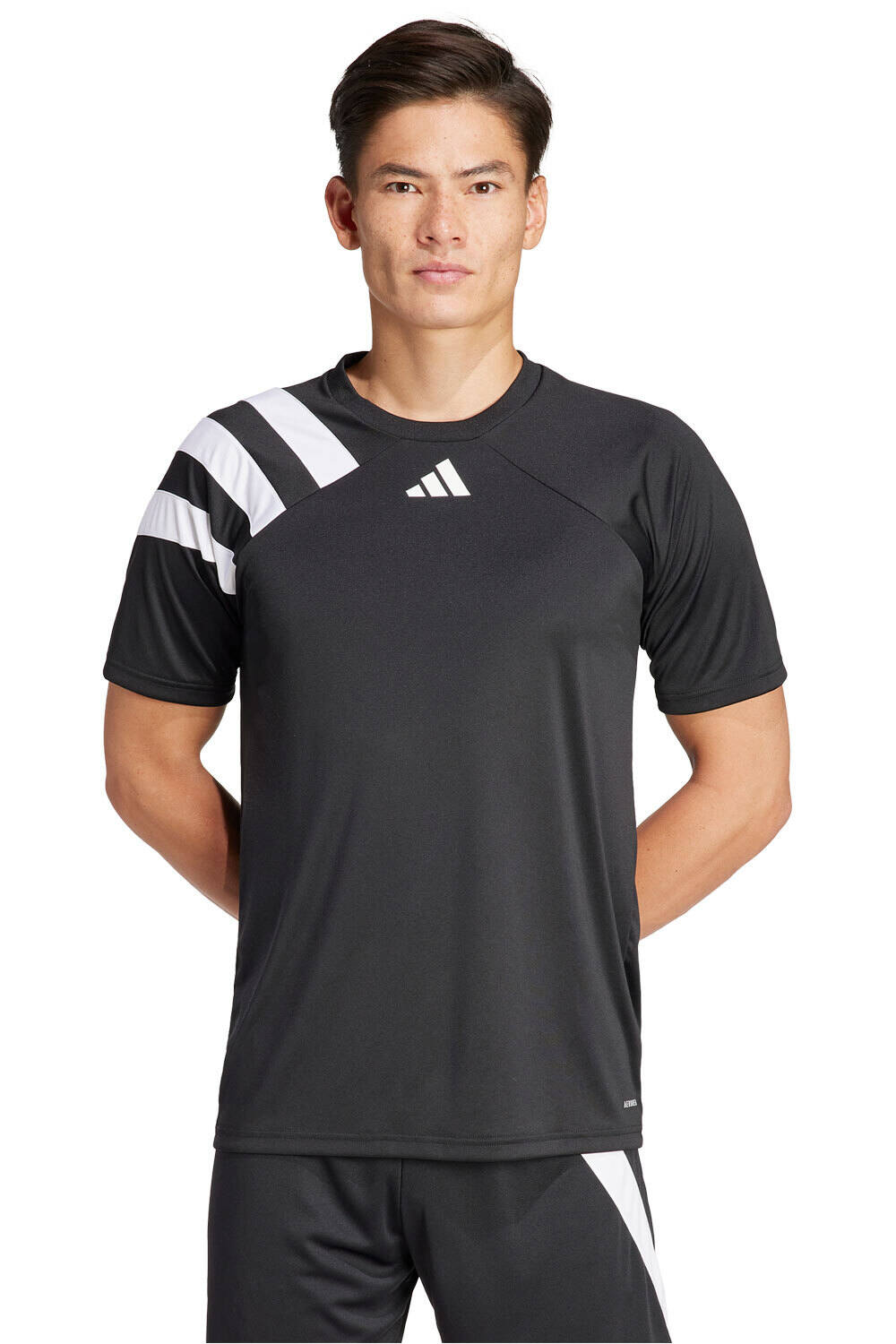 Fortore23 camisetas fútbol manga corta Negro (L)