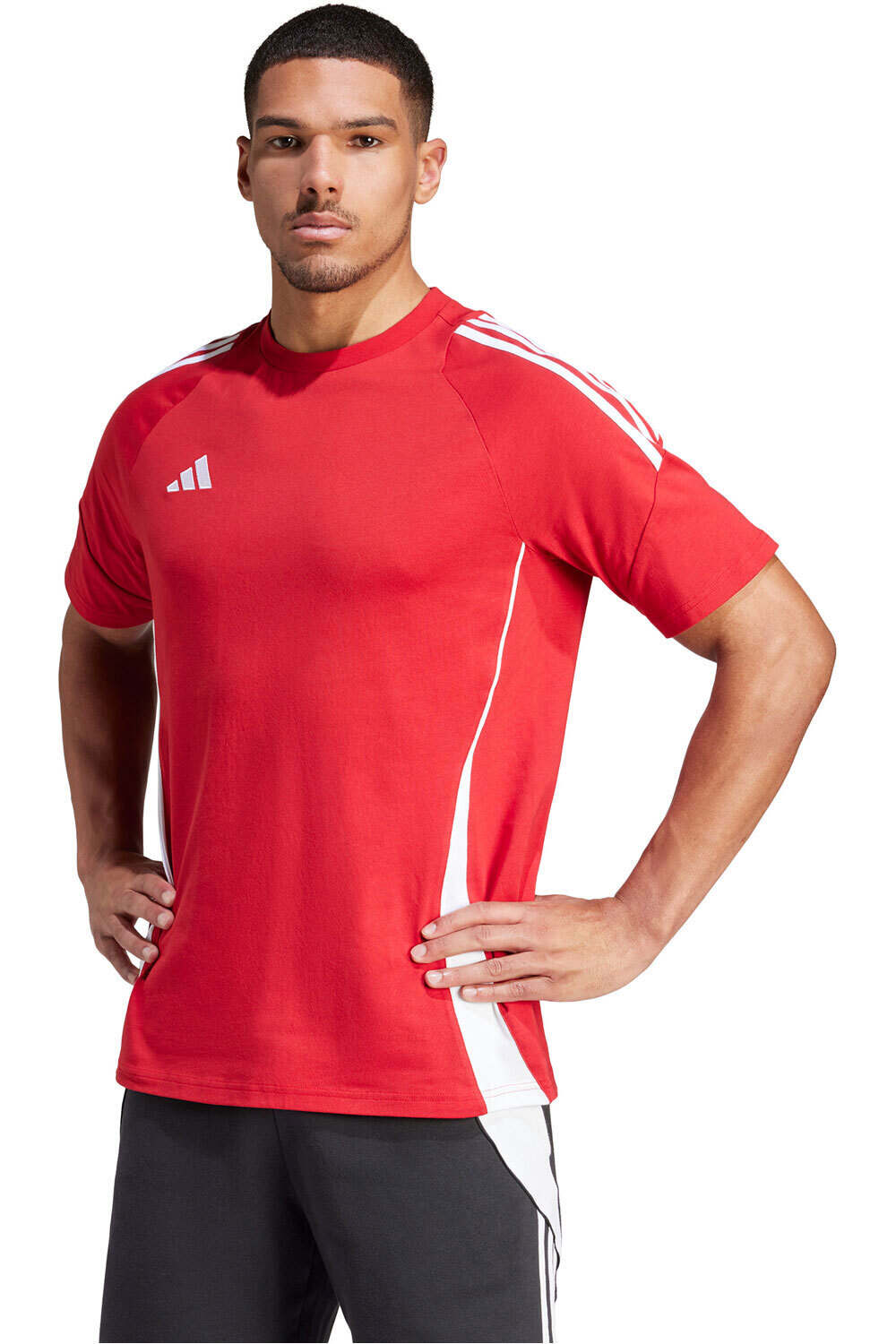 Tiro24 camisetas fútbol manga corta Rojo (L)