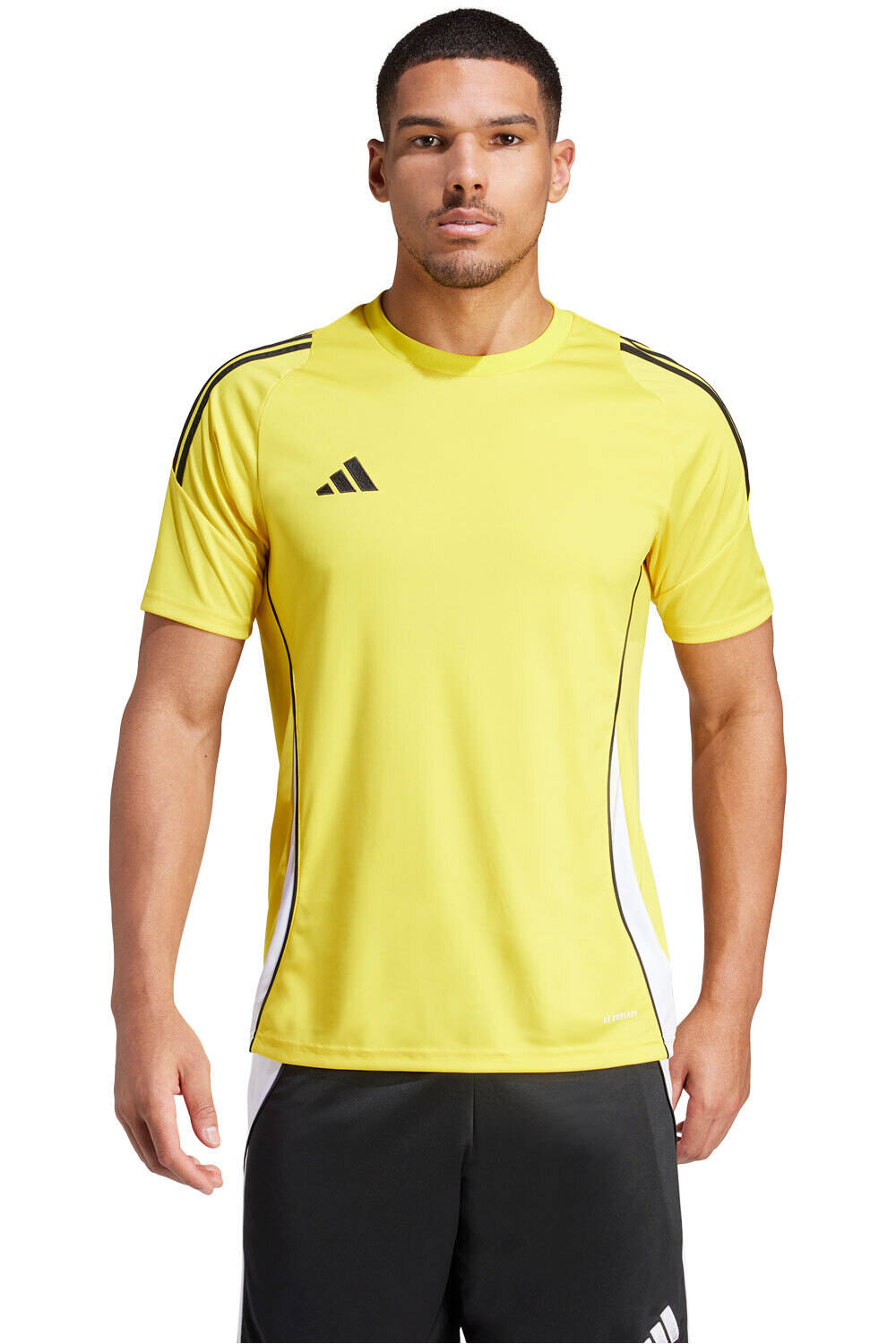 Tiro24 camisetas fútbol manga corta Amarillo (XXL)