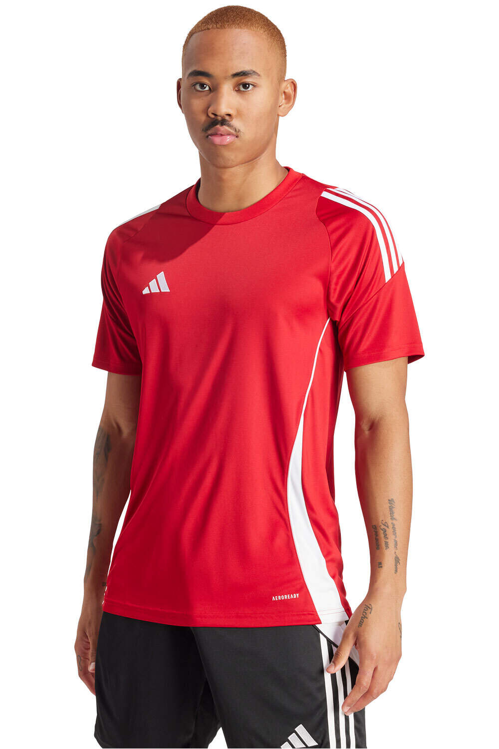 Tiro24 camisetas fútbol manga corta Rojo (M)