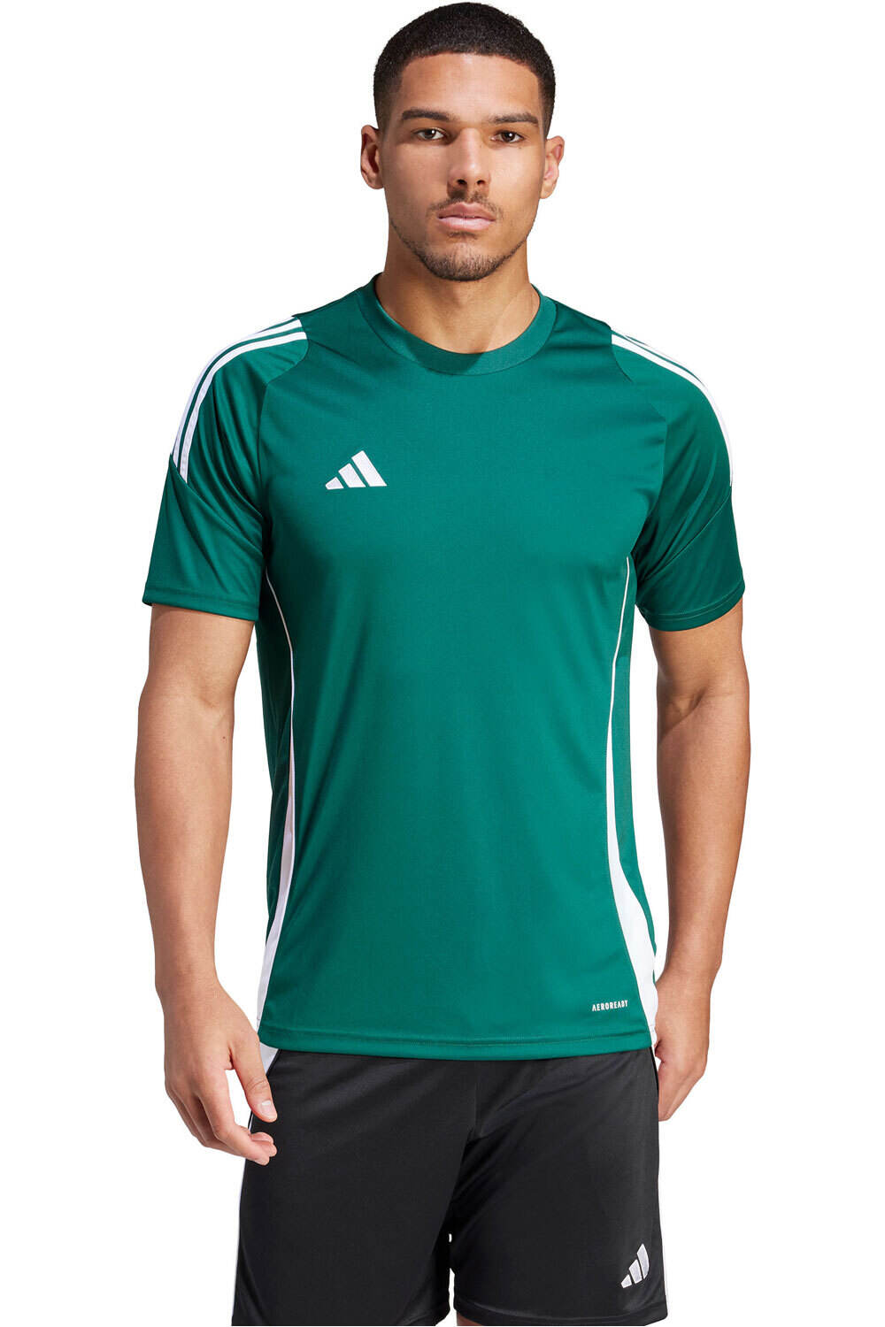 Tiro24 camisetas fútbol manga corta Verde (M)