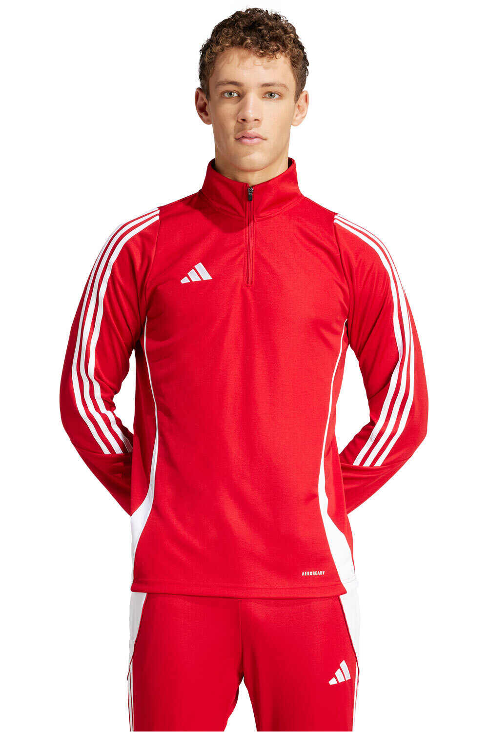 Tiro24 sudadera hombre Rojo (L)