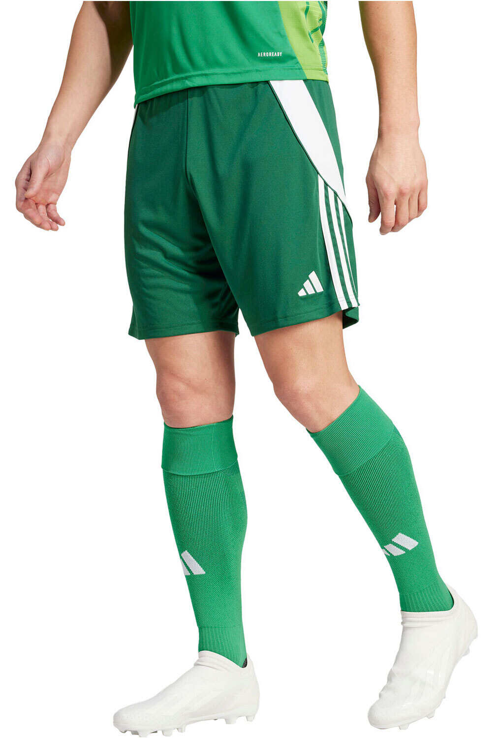 Tiro24 pantalones cortos futbol Verde (S)