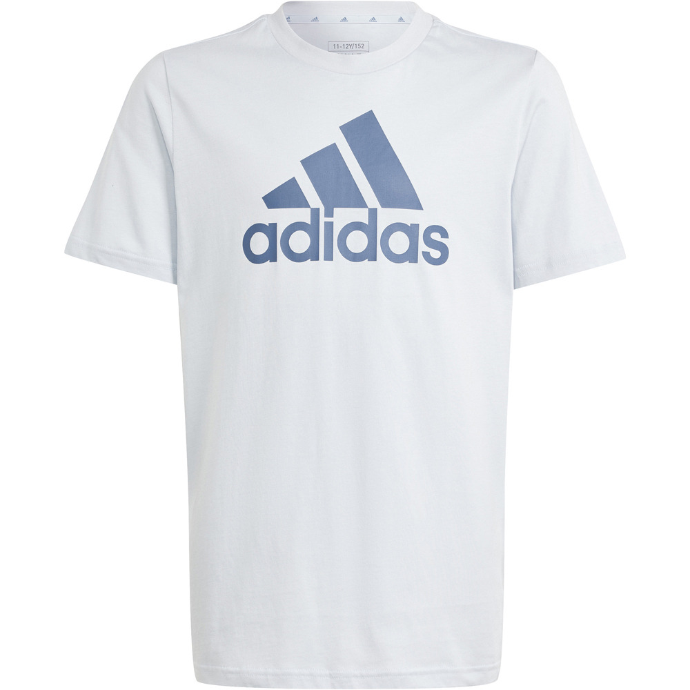 adidas camiseta manga corta niño U BL TEE vista frontal