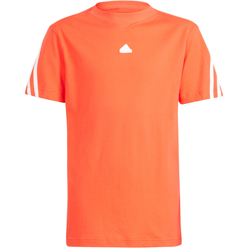 adidas camiseta manga corta niño U FI 3S T vista frontal