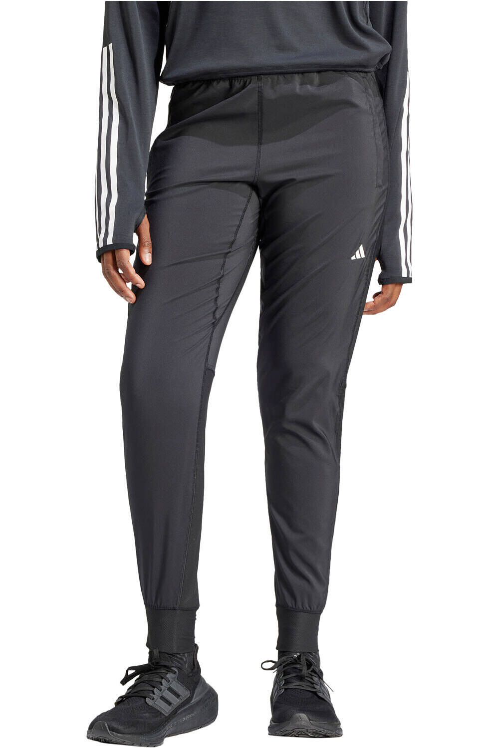 Own the run malla larga running mujer Negro (M)