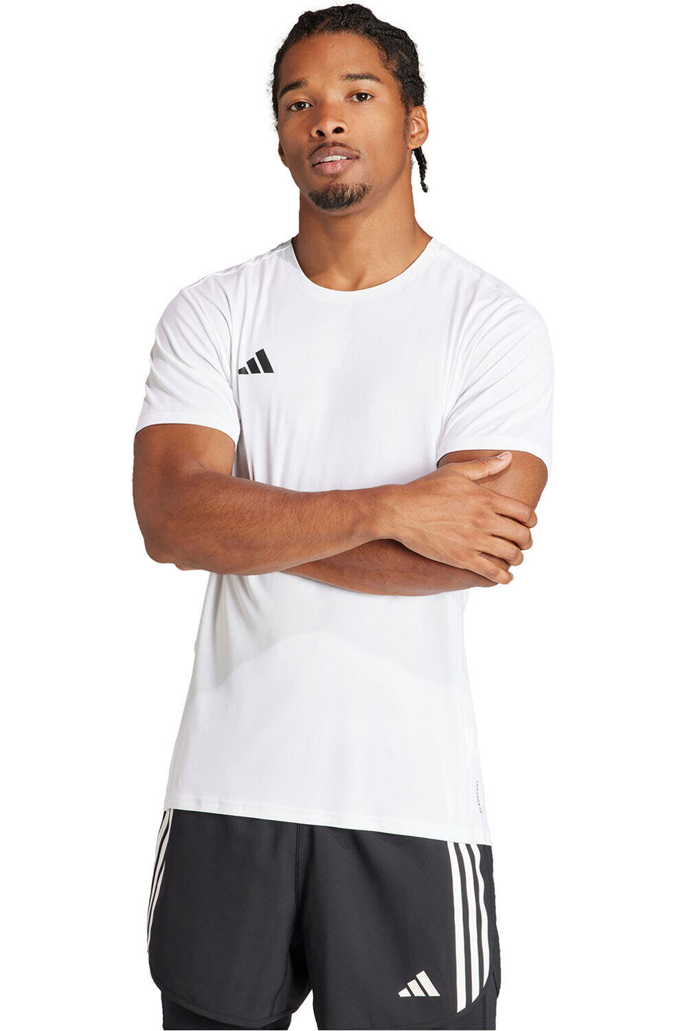 Adizero camiseta técnica manga corta hombre Blanco (XXL)