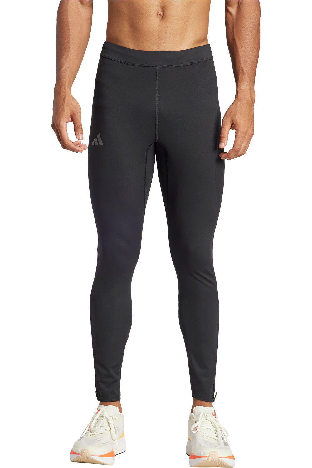 Adizero essentials malla larga running hombre Negro (S)
