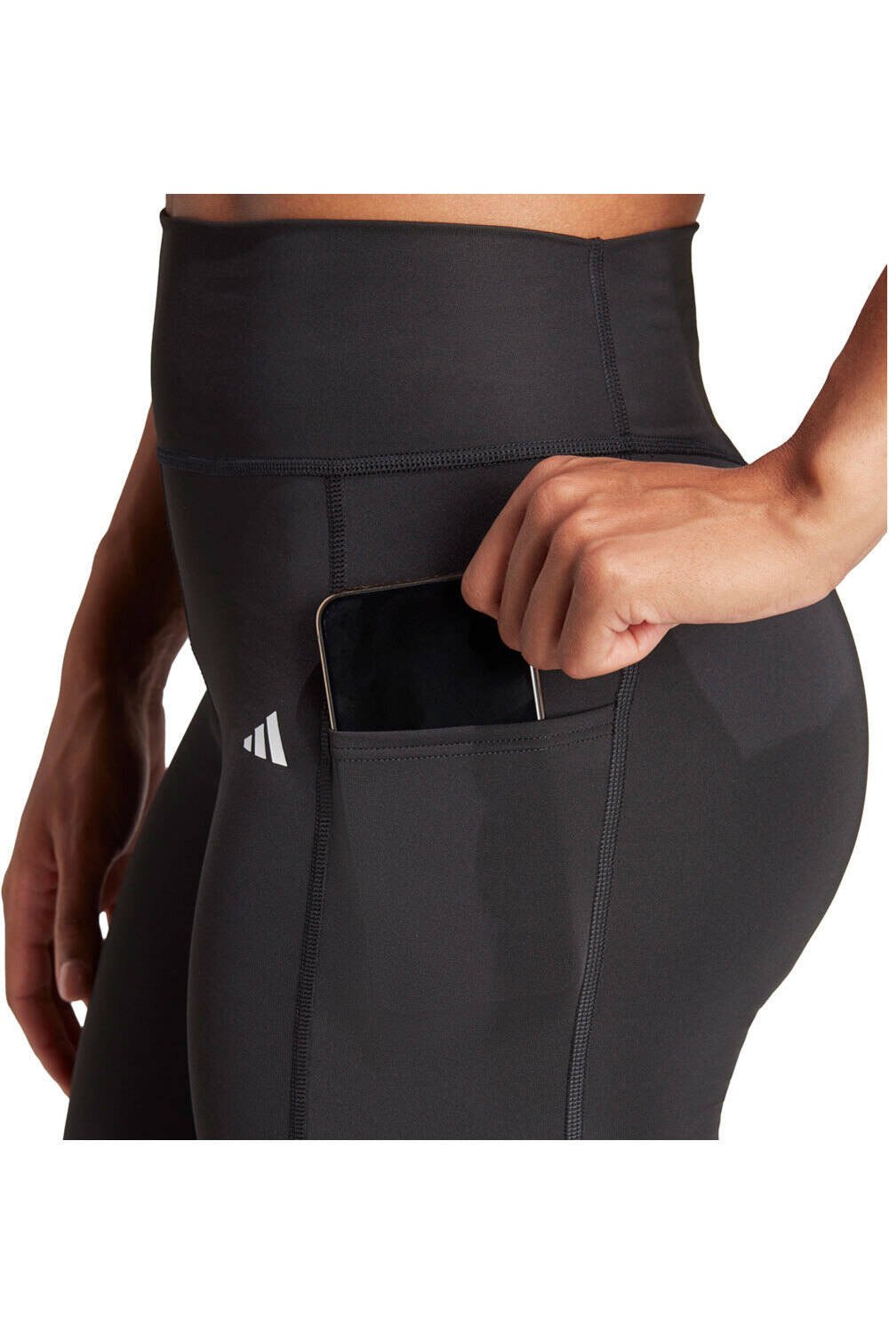 adidas pantalones y mallas largas fitness mujer OPT ST HR 1/1 L vista detalle