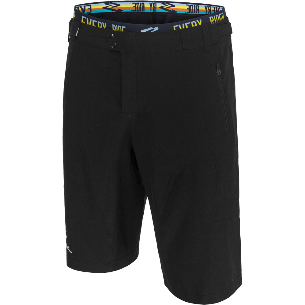All terrain gravel pantalón corto ciclismo hombre Negro (XXXL)