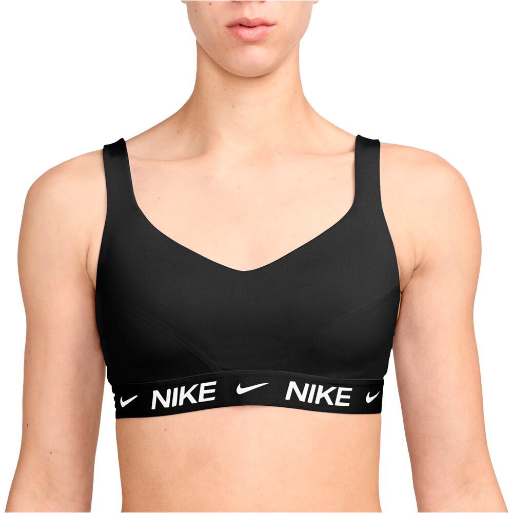 Dri-fit indy high support body running mujer Negro (L)