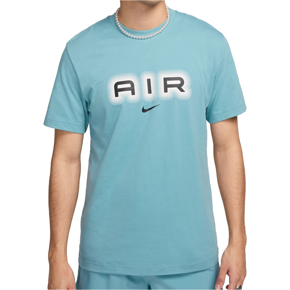 Sportswear air graphic camiseta manga corta hombre Azul (L)