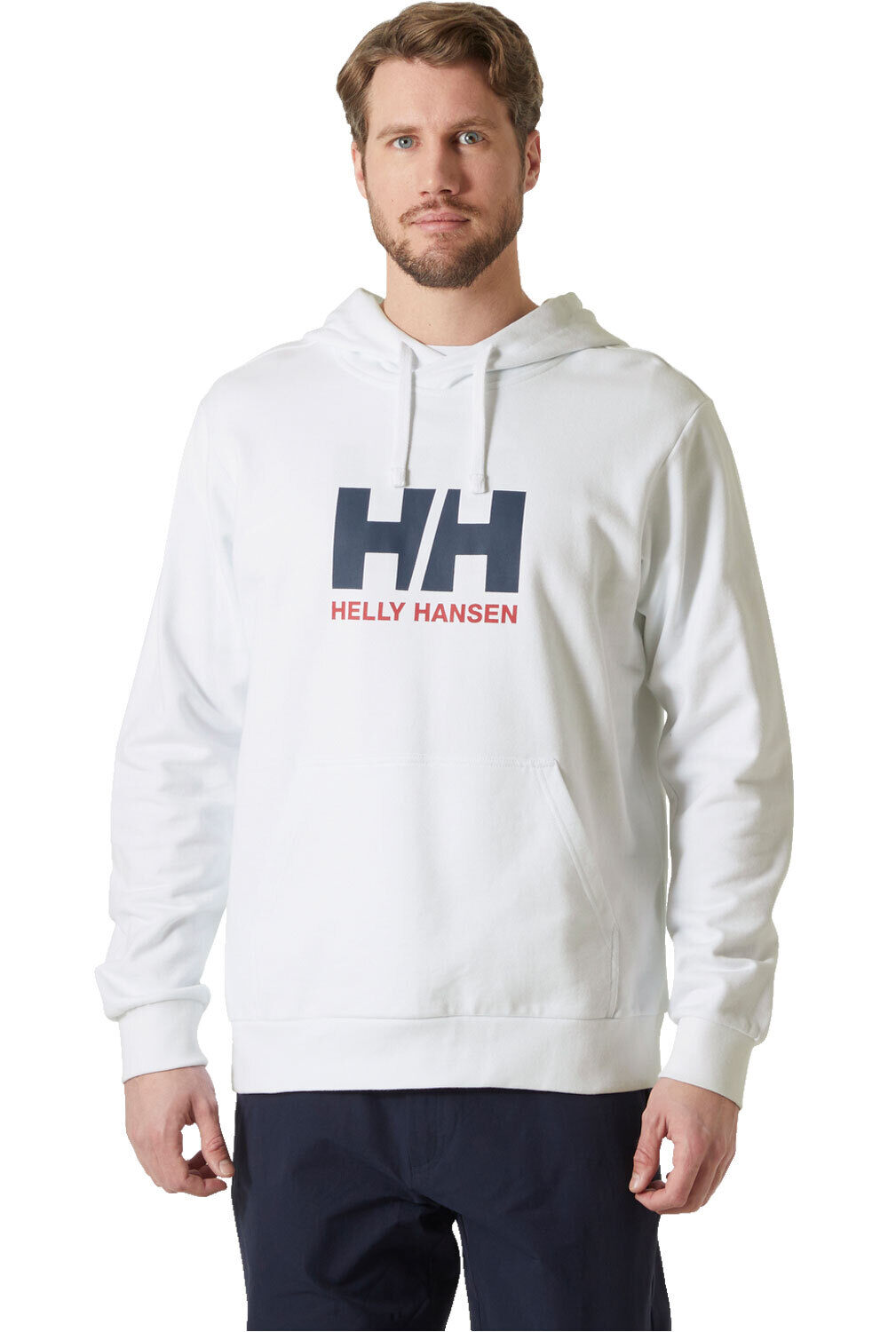Logo 20 sudadera hombre Blanco (XXL)