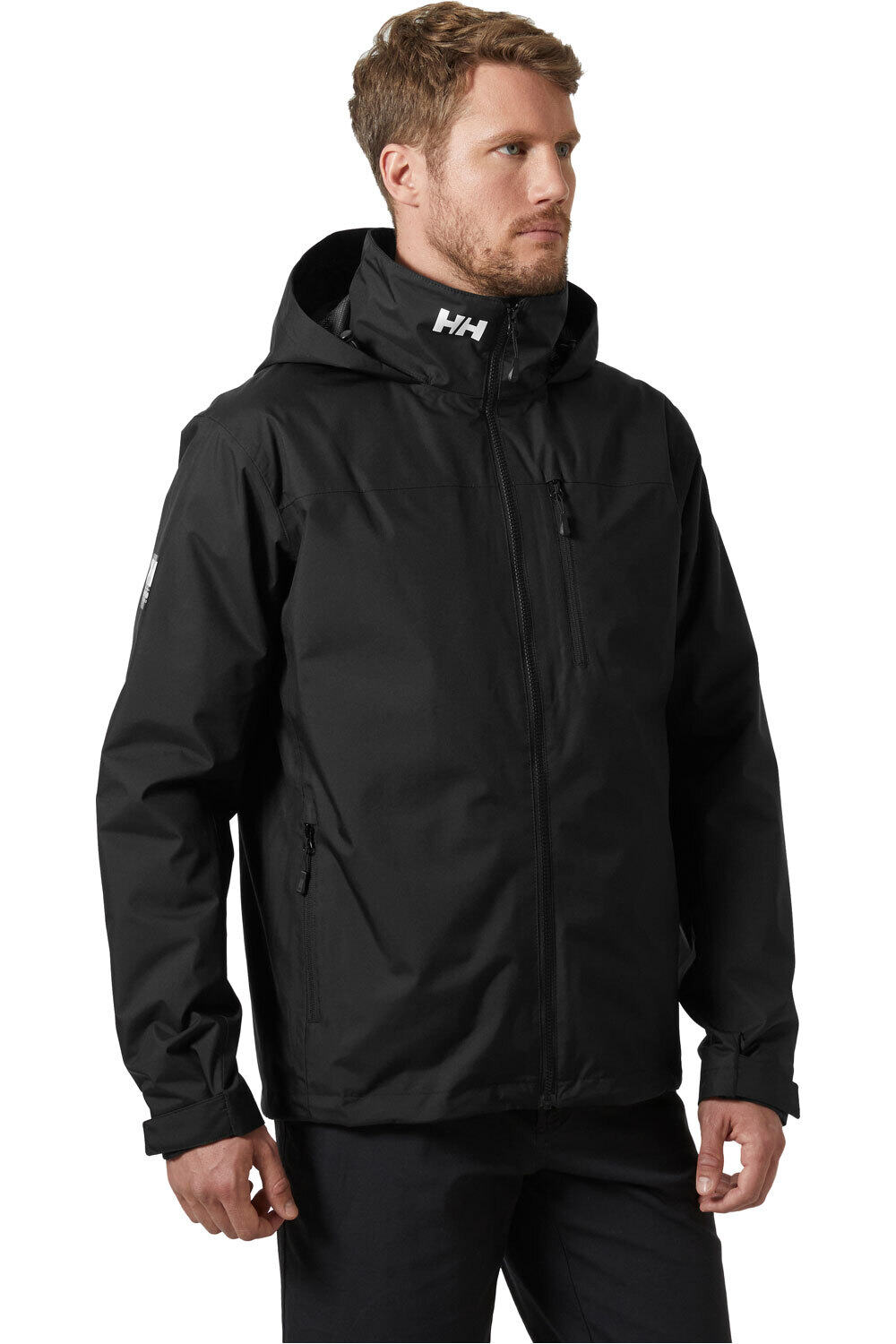 Crew midlayer chaquetas hombre Negro (XL)