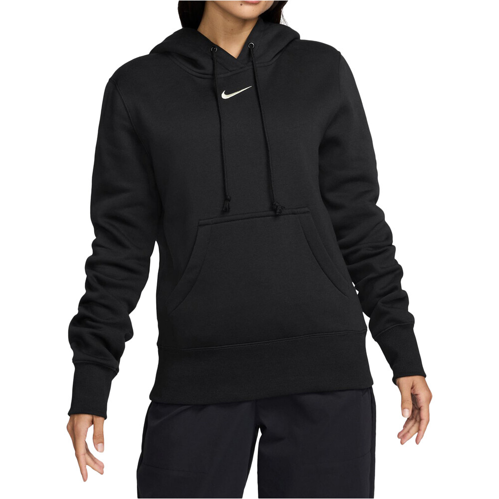 Sportswear phoenix sudadera mujer Negro (L)