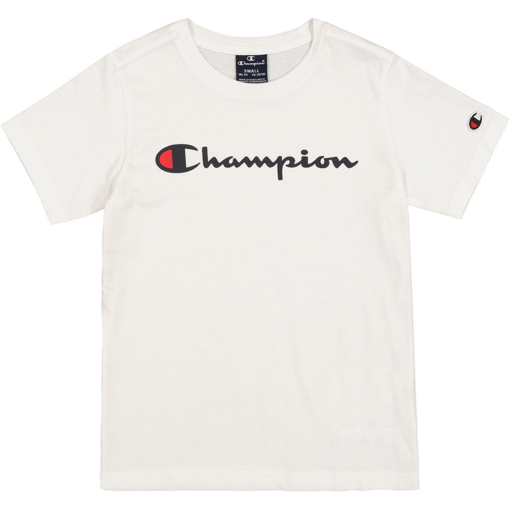 Champion crewneck t-shirt camiseta manga corta niño