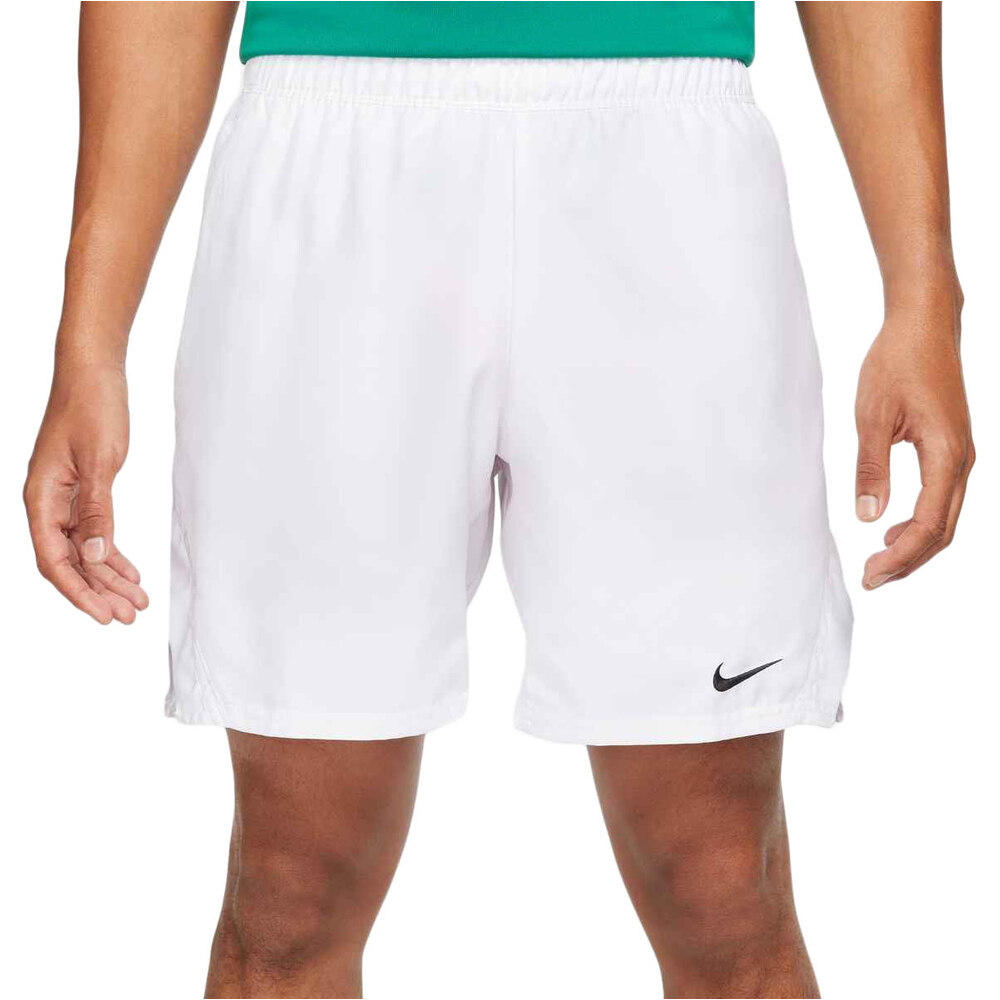 Dri-fit court victory pantalón tenis hombre Blanco (S)