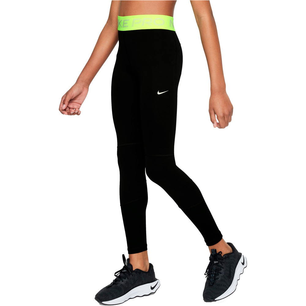 Nike dri-fit pro malla larga niña
