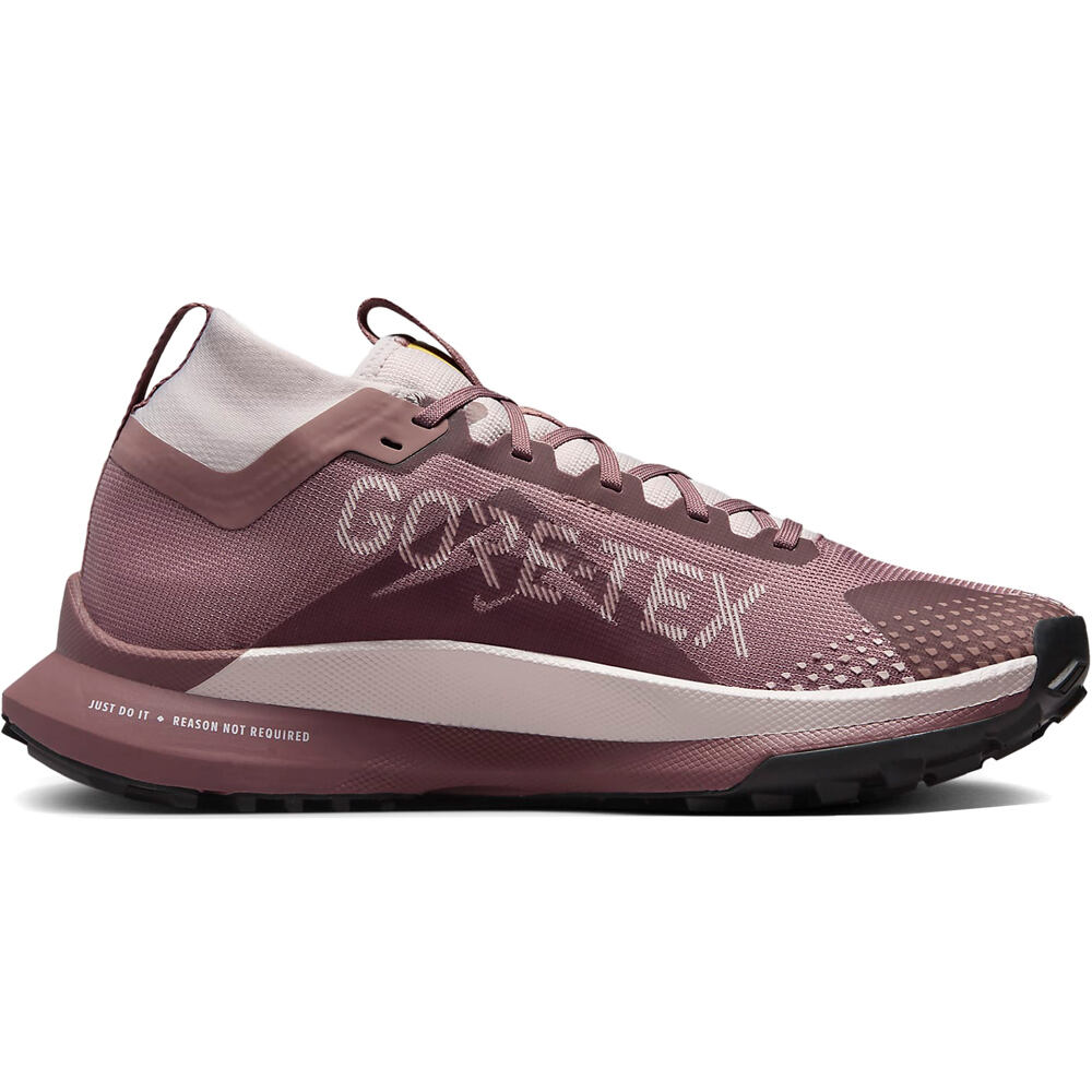 Nike zapatillas trail mujer W REACT PEGASUS TRAIL 4 GTX lateral interior