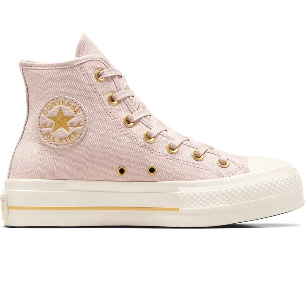 Chuck taylor all star lift zapatilla moda mujer Rosa (40)