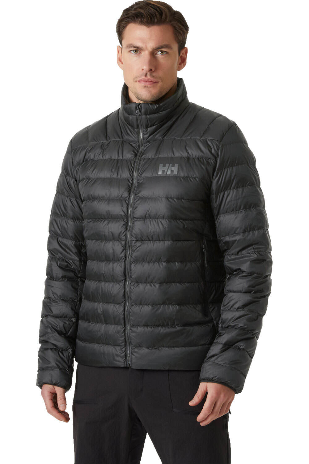 Verglas 20 chaqueta outdoor hombre Negro (XL)