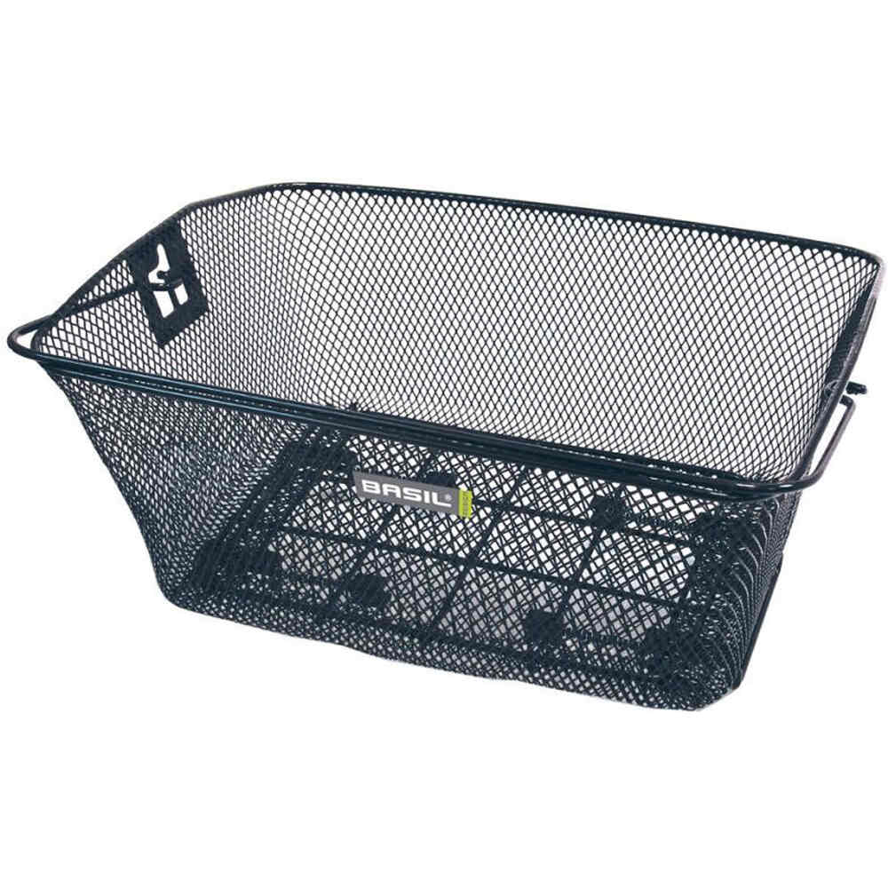 Cesto trasero como malla acero con asa bolsas bicicleta (UNICA)