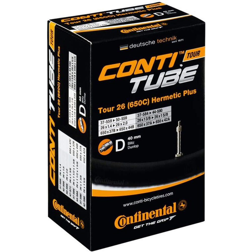 Continental Tour hermeticp 26x1 1/8-175 sv40mm cámara bicicleta mtb
