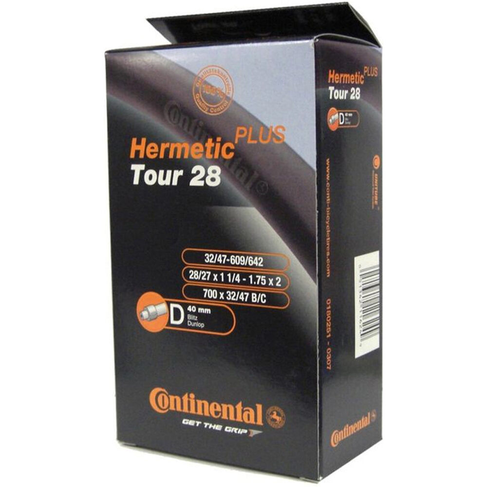 Tour hermeticp 28x1 1/4-175 sv40mm cámara bicicleta mtb (UNICA)