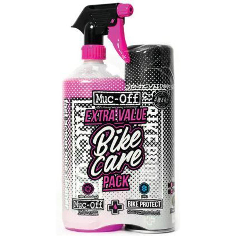 Muc-Off Mucoff kit spray limpiador 1lspray prote 500ml abrillantador y desengrasante bicicleta