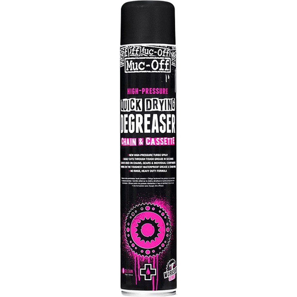 Muc-Off Mucoff spray desengrasante secado rapido 750ml abrillantador y desengrasante bicicleta
