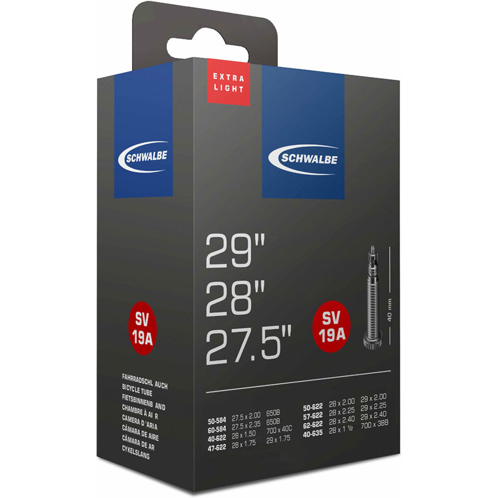 X150-240 extra ligera fv 40 mm cámara bicicleta paseo (UNICA)