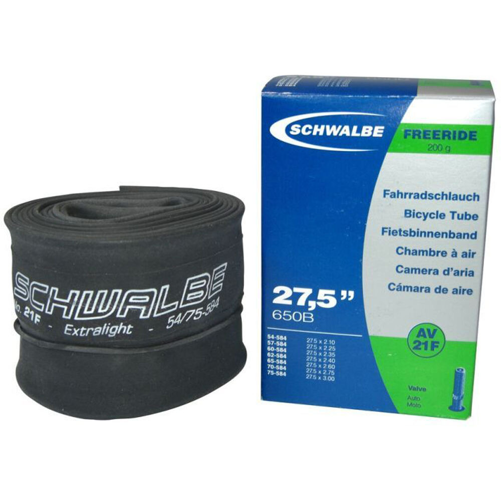Schwalbe 275x210-300 freeride sv 40 mm cámara bicicleta mtb
