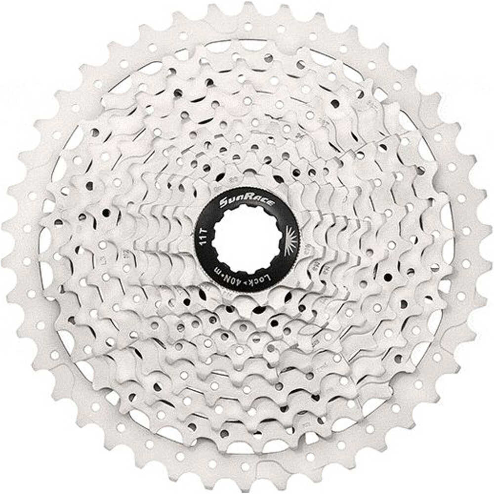 Sunrace s3 10v11-40 cassette mtb Plata (UNICA)