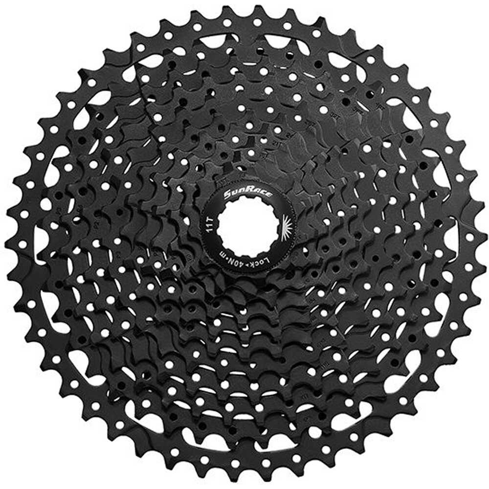 Sunrace s8 11v11-42 cassette mtb Negro (UNICA)
