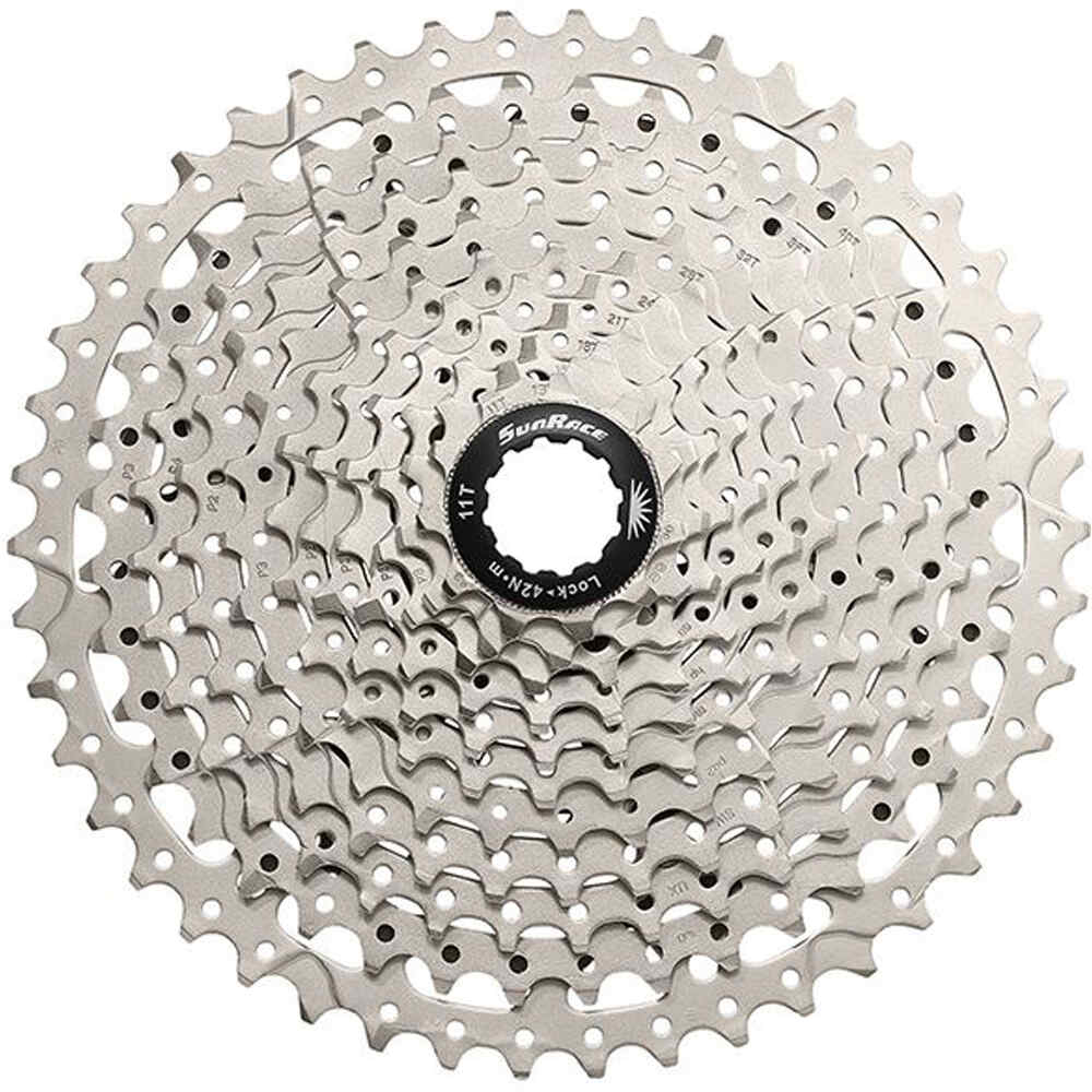 Sunrace s8 11v11-42 cassette mtb Plata (UNICA)